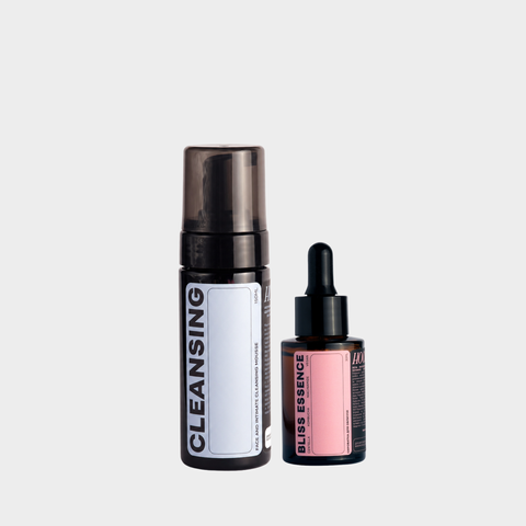 Мус 2-в-1 Cleansing + Cироватка Bliss Essence set-yoni150-blissessense30 фото
